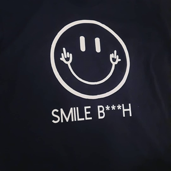 Black Graphic custom t shirt. - Picture 3 of 3